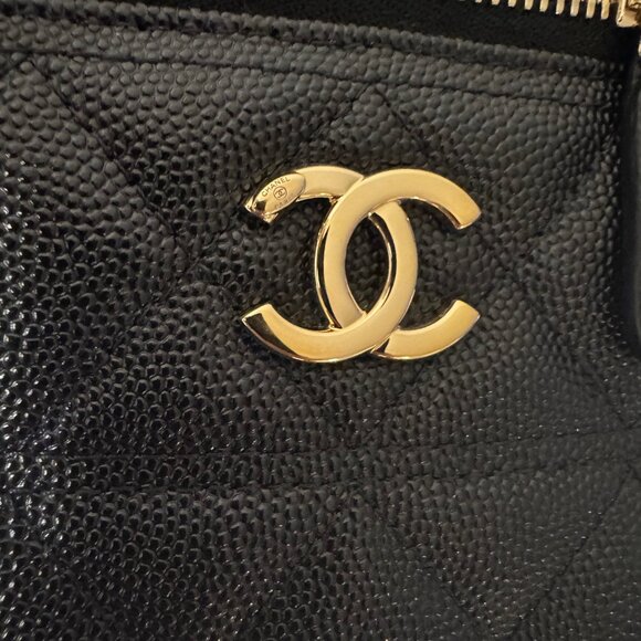 Authentic Chanel 25C Caviar Vanity with Chain NIB - Picture 12 of 13